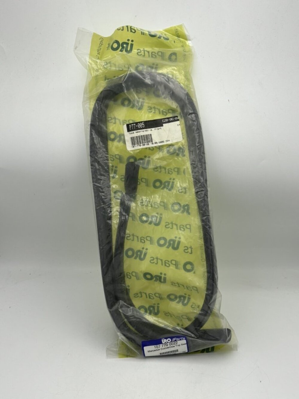 Convertible Top Seal fits '72-'89 Mercedes-Benz 450SL 380SL 560SL URO PN 1077790